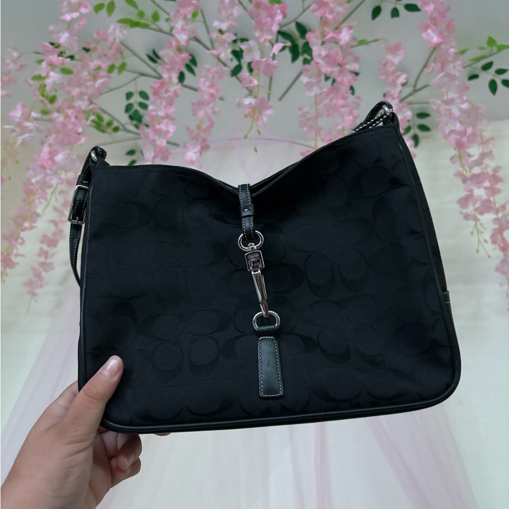 Black Coach Hampton Purse